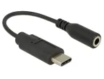 Delock garso adapteris - 24 kontaktų USB-C (ki&scaron;tukas) į mini-phone stereo 3,5 mm (lizdas)