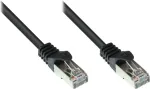 Alcasa 855S-015 Cat5e SF/UTP komutacinis kabelis, RJ45, 1,5 m, juodas