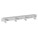 EFB-Elektronik 19 inch 1U kabelių valdymo skydas su 4 plieniniais laikikliais, RAL 7035 &scaron;viesiai pilkas 699995