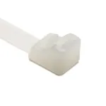 HellermannTyton RT50S natūralios spalvos kabelių rai&scaron;čiai, 200 x 4,6 mm, 100 vienetų 115-06319