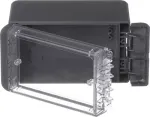 BOPLA B 140806 PC-V0-G 7024 sieninis korpusas, polikarbonatas, grafito pilkas (RAL 7024), 151 x 80 x 60 mm, IP65, UL 94 V-0