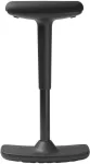 TRENDOFFICE BY DAUPHIN to-swift pasukama taburetė juoda (audinio sėdynė, poliruoto aliuminio pagrindas, 420-550 mm auk&scaron;čio reguliavimas) 9299KGSFWKGSS73GSR10UGS165033
