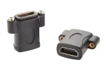EXSYS EX-49305 HDMI lizdas-lizdas adapteris, montuojamas į skydą