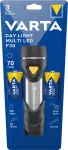 Rankinis žibintuvėlis Varta Day Light Multi LED F30 juodas sidabrinis geltonas