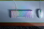 RAZER Huntsman Mini Mercury Ed. Purple Switch - US Layout klaviatūra