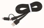 USB kabelis Gembird CC-USB2-AMLM2-1M, 1 m, USB A &ndash; Micro-USB B / Lightning