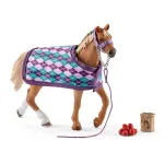 schleich HORSE CLUB Angli&scaron;kas grynakraujis su antklode