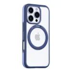 Torras Ostand R Fusion X00FX1881 magnetinis dėklas iPhone 16 Pro su 360&deg; sukamu žiedu-stovu, mėlynas