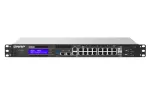 QNAP QGD-1602P valdomas L2 gigabitinis eterneto (10/100/1000) maitinimas per Ethernet (PoE) 1U juodas, pilkas