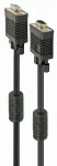 GEMBIRD Premium Dual-Shielded VGA ilginimo laidas su ferito &scaron;erdimis, 1,8 m