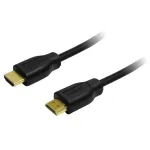 LogiLink CH0055 greitasis HDMI laidas su Ethernet, HDMI 1.4, ki&scaron;tukas A &ndash; ki&scaron;tukas A, paauksuoti kontaktai, 20 m, juodas
