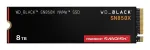 WESTERN DIGITAL SSD WD_BLACK SN850X 8TB PCIe Gen4 x4 M.2 2280