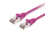 Pataisinis kabelis Equip Cat.6 S/FTP RJ-45 0,15 m Violetinis