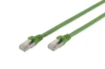 DIGITUS Patch kabelis - CAT6a - S/FTP - Lietas - 10 m - Žalias