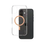 PanzerGlass CARE&trade; by &reg; Urban Combat Case Skaidrus su Persikiniu MagSafe iPhone 16 Plus