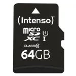 Intenso Performance microSDXC UHS-I atminties kortelė 64GB + SD adapteris