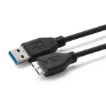 Microconnect USB3.0AB2MICRO USB 3.0 kabelis, USB-A ki&scaron;tukas į Micro-USB B ki&scaron;tuką, 2 m