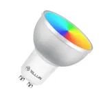 LED protinga lemputė Tellur GU10 5W RGB reguliuojamo ry&scaron;kumo &ndash; GU10 lizdas, 5W, RGB, i&scaron;manus valdymas