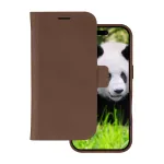 Dėklas-folio dbramante1928 Lynge MagSafe iPhone 16 Pro Dark Tan