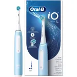 Oral-B Braun iO Series 3N suaugusiųjų vibracinis dantų &scaron;epetėlis &scaron;viesiai mėlynas, baltas