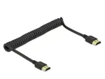 HDMI kabelis DeLOCK 84967 1,5 m, A tipo ki&scaron;tukas &ndash; ki&scaron;tukas, juodas