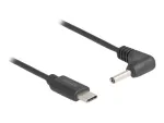 DeLOCK 85393 maitinimo laidas USB C &ndash; 3,5 x 1,35 mm, 1,5 m, juodas