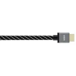 Hama Avinity 127172 HDMI 2.1 Ultra High Speed kabelis, 8K, 48 Gbit/s, paauksuotos jungtys, 2 m, juodas