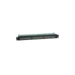 Patch Panel VALUE Kat.6 19 colių 24 prievadai Ekranuotas Juodas