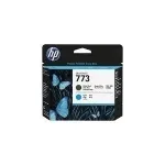 HP 773 C1Q20A DesignJet Z6600 spausdinimo galvutė, matinė juoda/žydra
