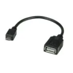 VALUE USB 2.0 laidas, USB 2.0 Type Micro B - Type A BU, OTG 0,15 m (11.99.8311)