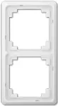JUNG CDP 582 WW. Produktfarbe: Wei&szlig;, Markenkompatibilit&auml;t: JUNG, Material: Duroplast. Breite: 84 mm, H&ouml;he: 155 mm (CDP582WW)