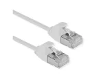 ROLINE DataCenter jungiamasis kabelis RJ-45 (M) į RJ-45 (M) 1,5 m U/FTP CAT 6a halogenų neturintis, liejinis, su apsauga nuo užkabinimo, vytas, 10 Gigabit Ethernet, pilkas RAL 7035 (21.15.3304)