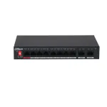 Dahua PFS3010-8ET-96-V2 PoE komutatorius be valdymo, 8 PoE prievadai, 96 W
