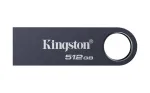 USB atmintukas KINGSTON DataTraveler SE9 G3 512GB &mdash; USB Type-A, USB 3.2 Gen 1, 220/100 MB/s, be dangtelio, tamsaus nikelio