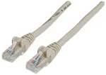 Intellinet tinklo jungiamasis kabelis, Cat6, 20 m, pilkas, CCA, U/UTP, PVC, RJ45, paauksuoti kontaktai, nesikabinantis, su apsauginiu gaubteliu, garantija visam laikui