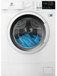 Electrolux SensiCare EW6SM404W priekyje pakraunama skalbyklė, 4 kg, 1000 aps./min., energijos klasė D, gylis 33,8 cm, balta
