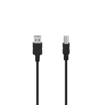 Hama 00300066 USB 2.0 laidas USB A &ndash; USB B, 3 m, pilkas