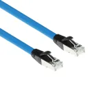 Tinklo kabelis ACT SC4810 RJ45 Ki&scaron;tukas į RJ45 Ki&scaron;tuką CAT6A 4,00 m Juodas