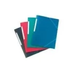 ELBA Memphis kampinis segtuvas su elastine juostele, PP, įvairių spalvų, A4, 0,5 mm, su etikečių skirtuku - 20 vnt. pakuotė (480029-20)