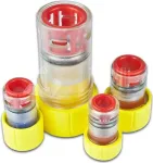 Lightwin sandarinimo gaubtas dujoms nepralaidus įvairiems kabelių skersmenims ir vamzdžiams FTTx (DC 12MM I&Scaron;ORĖS 6-8MM)