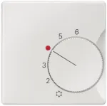 Siemens DELTA i-system 5TC9221 kambario termostato dengiamoji plok&scaron;tė, titano baltos spalvos