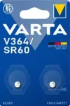 Varta 364 SR60 sidabro oksido sagos formos elementas, 1,55 V, lizdinė pakuotė