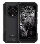 I&scaron;manusis telefonas UleFone Armor X32 &mdash; 5,65 colio (14,3 cm), Android 14, 6 GB RAM, 128 GB, 48 MP triguba kamera, 5500 mAh, IP68/IP69K, Dual SIM, juodas