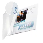 Leitz impressBIND vir&scaron;elis Soft 7,0 mm, A4, Baltas, 70 lapų, 214 mm, 302 mm, 11 mm