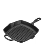Le Creuset Signature Square Grill Keptuvė 26cm satin black (20183260000422)