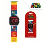 Kids Euroswan skaitmeninis LED laikrodis Super Mario GSM4236 su kalendoriumi