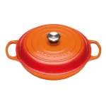 Le Creuset apvalus puodas 30cm raudonas