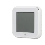 Shelly BLU H&T Display ZB temperatūros ir drėgmės jutiklis su E-Paper ekranu, Zigbee 3.0, Bluetooth 5.0, baltas