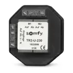 SOMFY 1822099 TR2-U-230 Įleidžiamas atskyrimo relė dviem pavarom