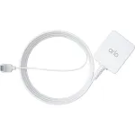 ARLO USB įkrovimo adapteris su Euro ki&scaron;tuku į USB-C 7,6 m lauko naudojimui, baltas